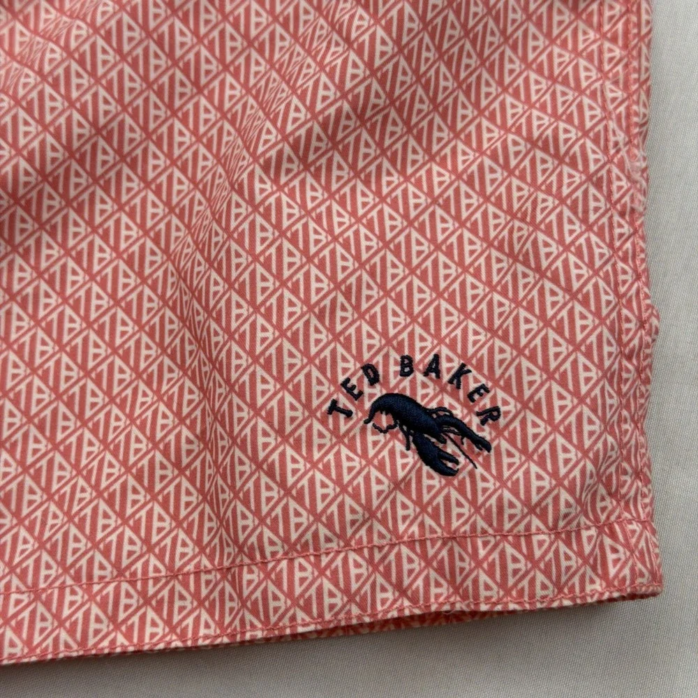 Ted‎ Baker London Men's Size 5 (36) Swim Trunks The Worlds Your Lobster